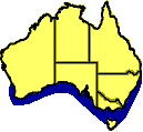 Distribution map of a Black Barnacle