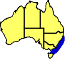 Distribution map of the Six-plated Barnacle