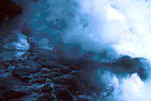 Photo of waves crashing at Cape Bridgewater, Victoria