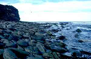 Photo of boulder shore at Copacabana, NSW