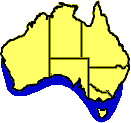 Distribution map of the Common Sea Urchin