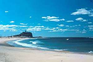 Photo of a sandy shore along south-eastern Australia