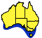 Distribution map of a Red Bait Crab