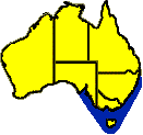 Distribution map of a Small Green Seastar