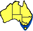 Distribution map of a  Corded Siphon Shell