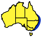 Distribution map of a Commercial Oyster