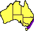 Distribution map of Rose-coloured Barnacles