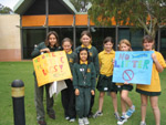 Kids say NO to plastic bags!